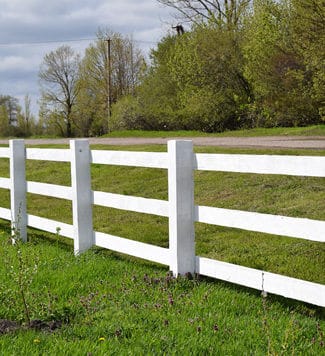 vinyl fence