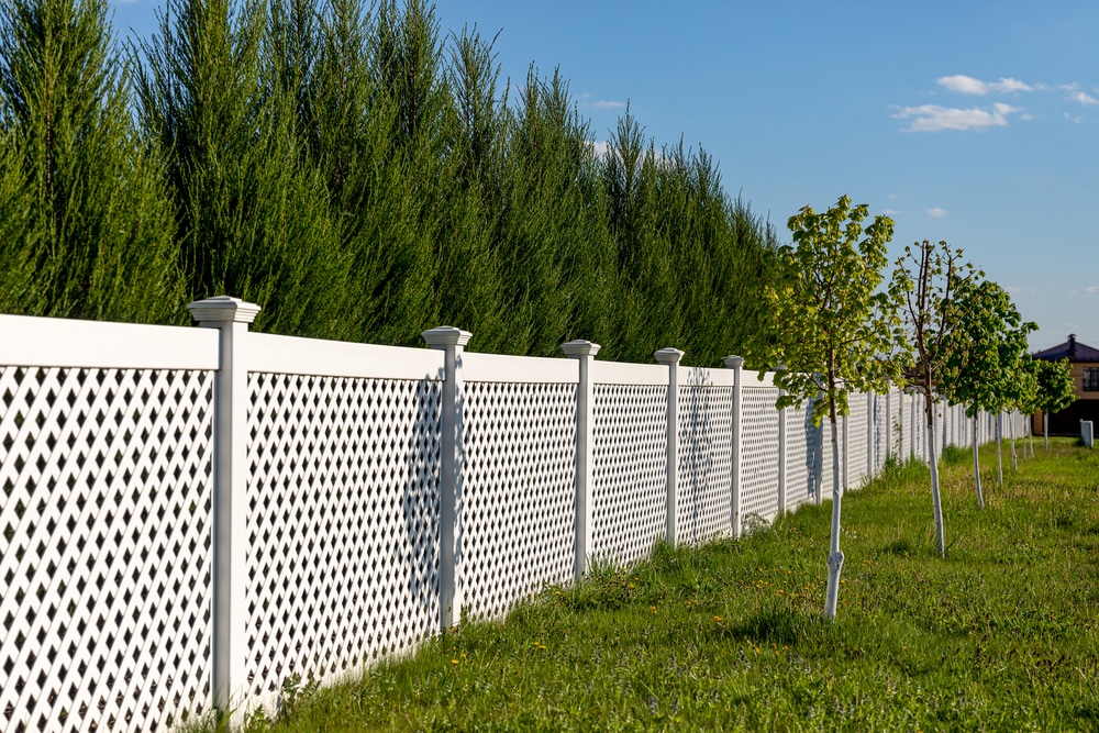 White Vinyl Fence - Golden Gate Fences