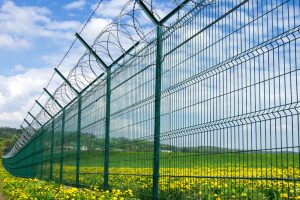 Farm with Metal Wire Fences - Golden Gate Fences