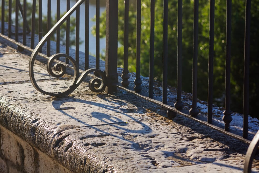 Wrought Iron Panel Fence