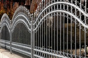 commercial wrought iron fences