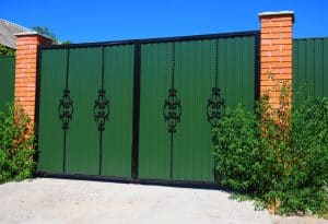 metal fence in Kentfield 