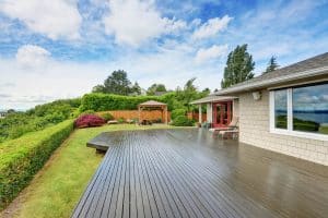 outdoor deck