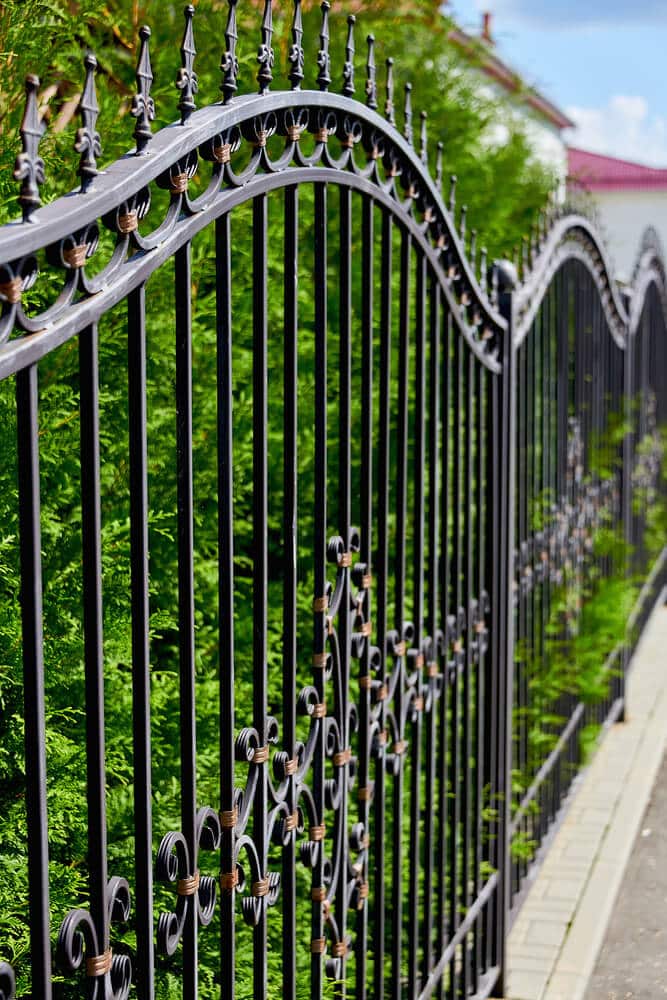wrought iron fences